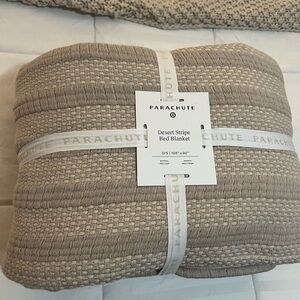 Parachute Sand Stripe Blanket